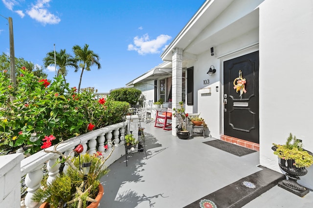 103 SW 18th St, Boynton Beach, FL 33426 - view of porch