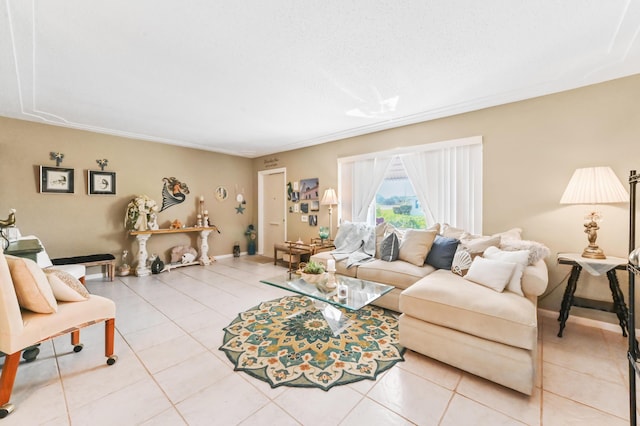 103 SW 18th St, Boynton Beach, FL 33426 - living area featuring light tile patterned floors