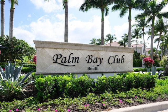 112 Palm Bay A Dr Unit A, Palm Beach Gardens, FL 33418 - view of community / neighborhood sign