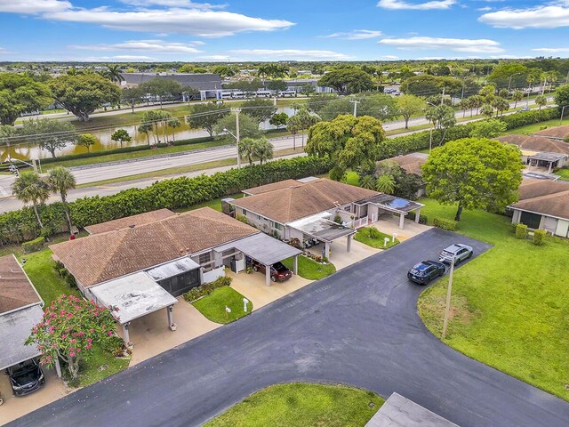 6738 Moonlit Dr, Delray Beach, FL 33446 - aerial view of residential area with a large body of water