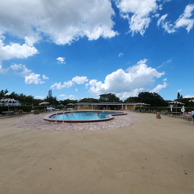 173 Kent J, West Palm Beach, FL 33417 - community pool featuring a patio area
