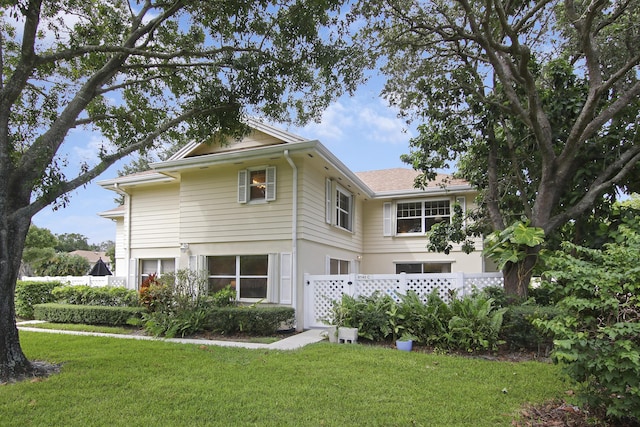 view of side of home