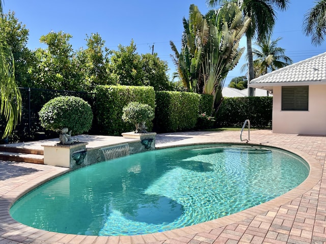 1360 SW Sugar Plum Dr, Boca Raton, FL 33486 - view of pool with a patio and fence