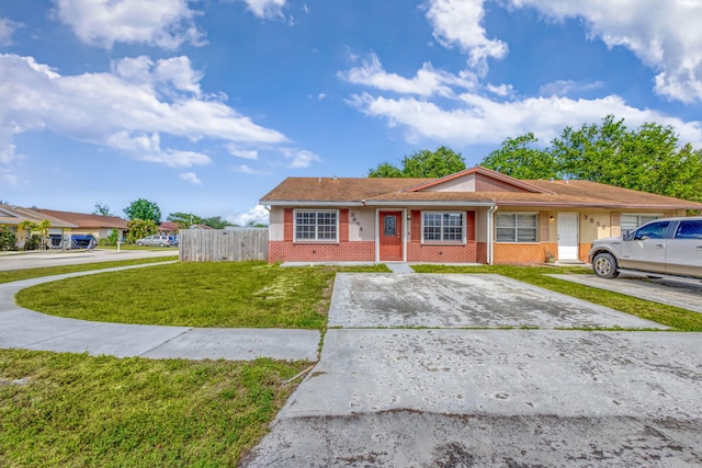 3854 Van Cott Cir, West Palm Beach, FL 33403 - single story home featuring brick siding and driveway
