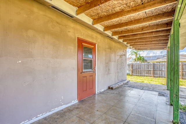 3854 Van Cott Cir, West Palm Beach, FL 33403 - view of patio / terrace featuring fence