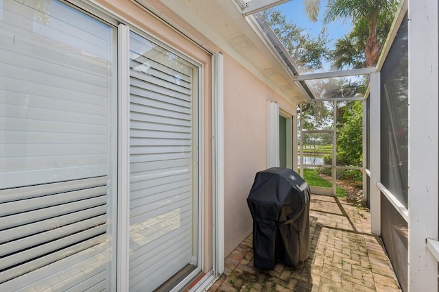 2596 Irma Lake Dr, West Palm Beach, FL 33411 - sunroom featuring a skylight