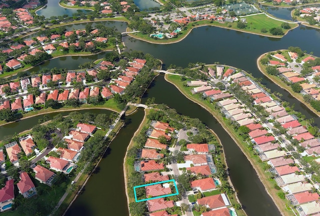 2596 Irma Lake Dr, West Palm Beach, FL 33411 - aerial view of property's location featuring nearby suburban area and a nearby body of water
