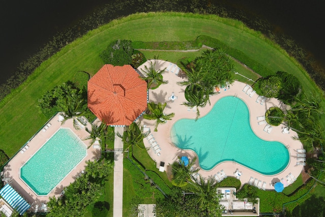 2596 Irma Lake Dr, West Palm Beach, FL 33411 - aerial view of a pool