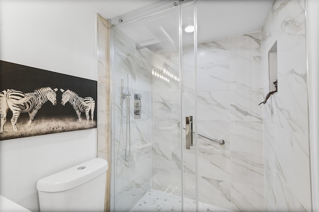 2403 Antigua Cir Unit M1, Coconut Creek, FL 33066 - bathroom featuring a marble finish shower and toilet