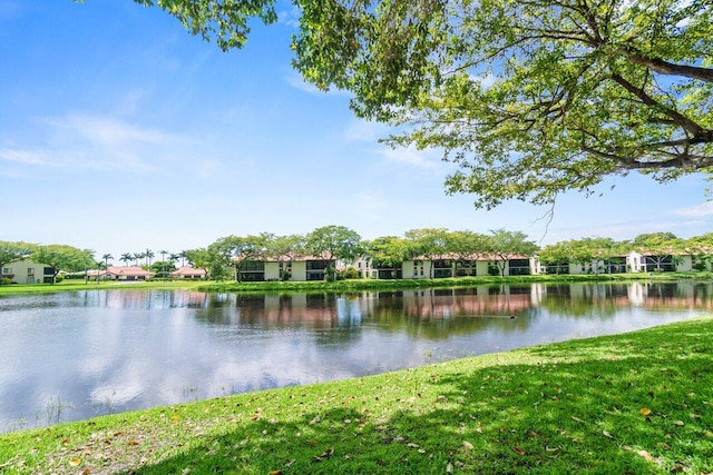 10679 Ocean Palm Way Unit 101, Boynton Beach, FL 33437 - water view featuring nearby suburban area