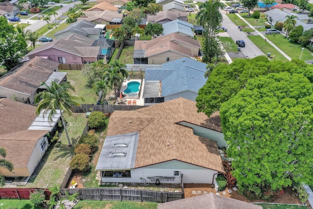 9152 Affirmed Ln, Boca Raton, FL 33496 - aerial view of residential area featuring a pool