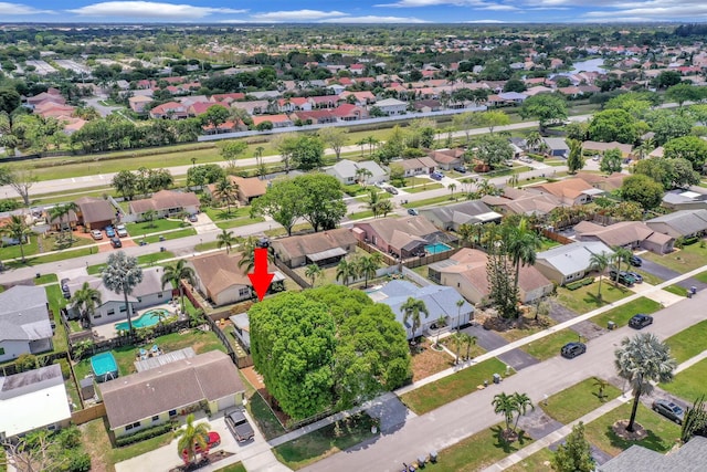 9152 Affirmed Ln, Boca Raton, FL 33496 - aerial perspective of suburban area