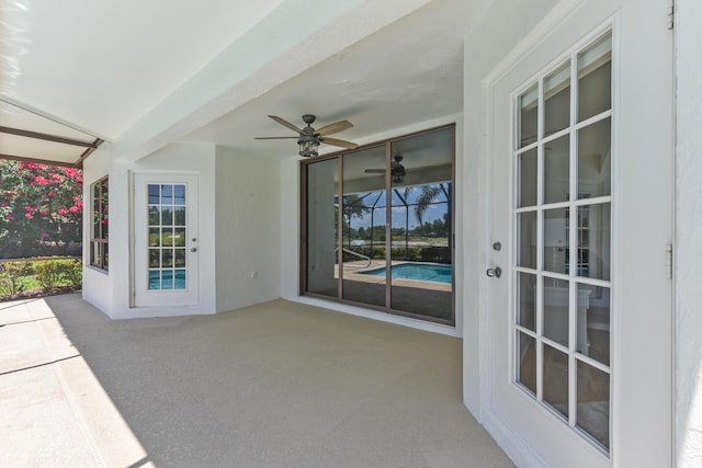 4054 SW Gleneagle Cir, Palm City, FL 34990 - view of unfurnished sunroom