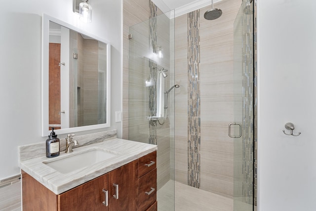 12341 NW 78th Mnr, Parkland, FL 33076 - bathroom with a stall shower and vanity
