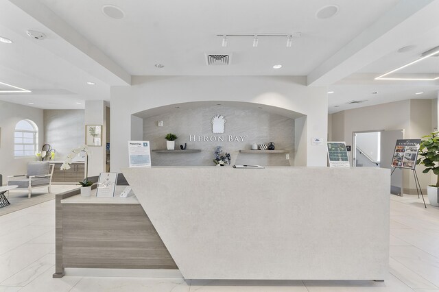 12341 NW 78th Mnr, Parkland, FL 33076 - kitchen featuring rail lighting and recessed lighting