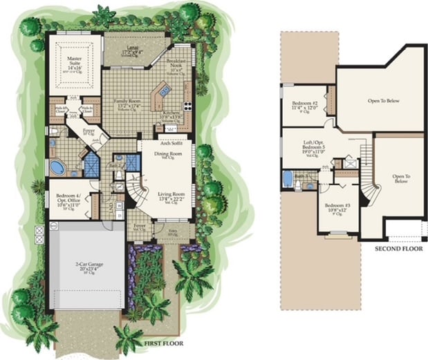 12341 NW 78th Mnr, Parkland, FL 33076 - home floor plan