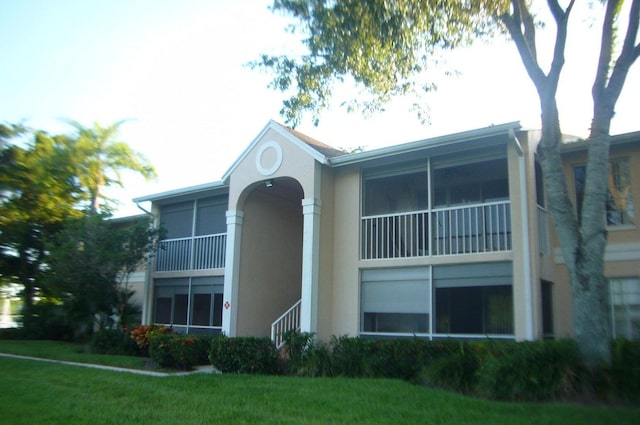 view of property