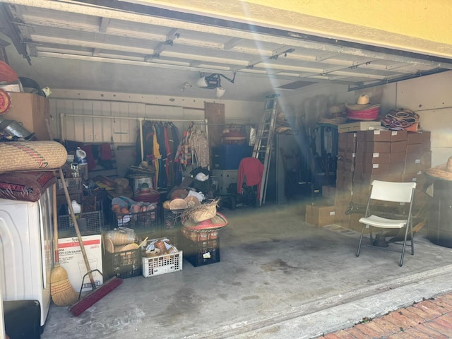 14324 Paddock Dr, Wellington, FL 33414 - garage featuring a garage door opener