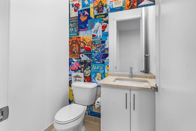 8294 Fishhawk Falls Ct, Boca Raton, FL 33496 - bathroom with vanity and toilet