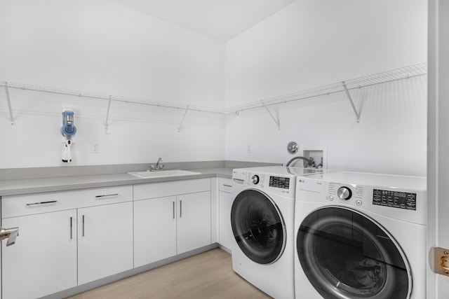 8294 Fishhawk Falls Ct, Boca Raton, FL 33496 - laundry area featuring washing machine and clothes dryer and cabinet space