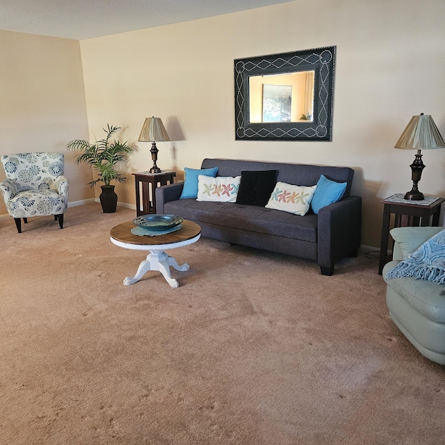 1779 W Royal Tern 1 Ln Unit 1, Fort Pierce, FL 34982 - living room featuring carpet flooring and baseboards