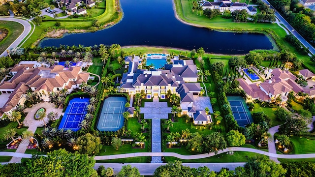 16101 Quiet Vista Cir, Delray Beach, FL 33446 - aerial view of property's location with nearby suburban area and a large body of water