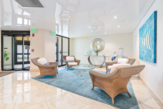 5420 N Ocean Dr Unit 305, Singer Island, FL 33404 - common area featuring recessed lighting