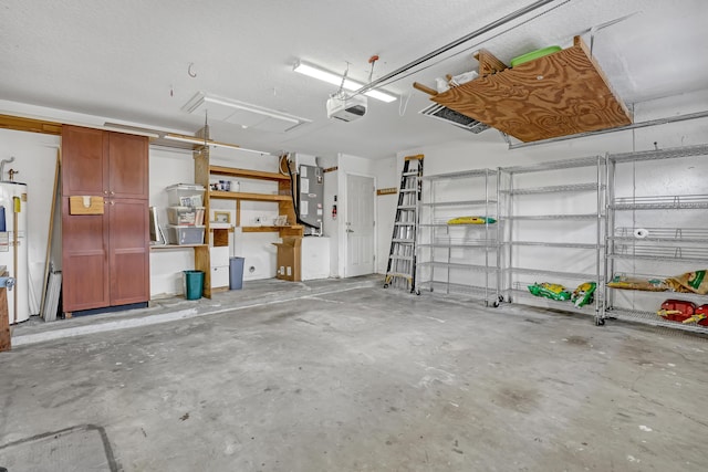 3035 Casa Rio Ct, Riviera Beach, FL 33418 - garage with a garage door opener and heating unit