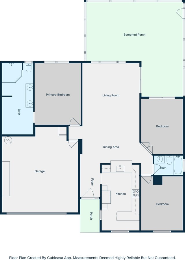 3035 Casa Rio Ct, Riviera Beach, FL 33418 - home floor plan