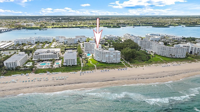 2780 S Ocean Blvd Unit 707, Palm Beach, FL 33480 - aerial view of expansive coastline