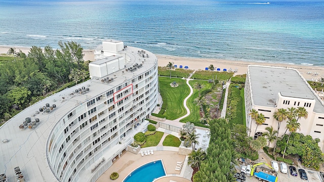 2780 S Ocean Blvd Unit 707, Palm Beach, FL 33480 - drone / aerial view of extended coastline and a pool