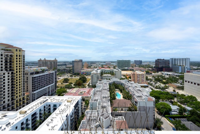 529 S Flagler Dr Unit 26H, West Palm Beach, FL 33401 - view of urban area with a pool area