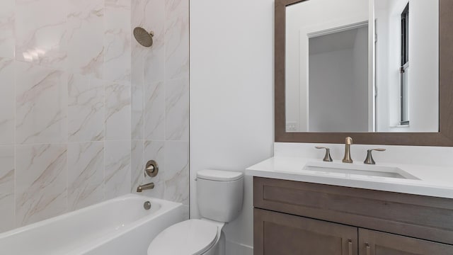 13250 Artisan Cir, Palm Beach Gardens, FL 33418 - full bathroom with vanity and tub / shower combination