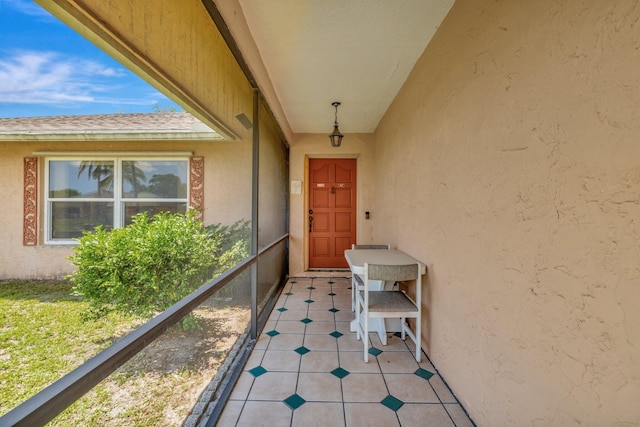 472 SW Aster Rd, Port Saint Lucie, FL 34953 - property entrance with stucco siding