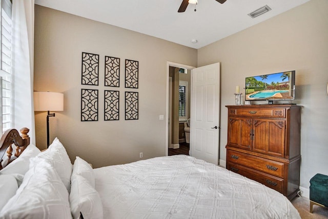 11354 Mainsail Ct, Wellington, FL 33449 - bedroom with a ceiling fan and baseboards