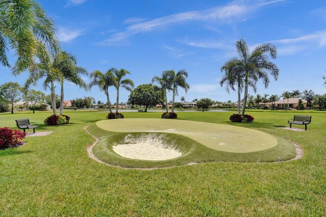 11354 Mainsail Ct, Wellington, FL 33449 - view of property's community featuring a yard and golf course view