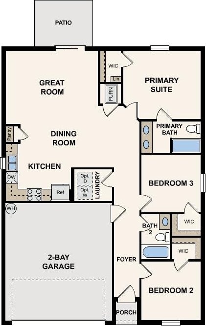 8026 101st Ct, Vero Beach, FL 32967 - room layout