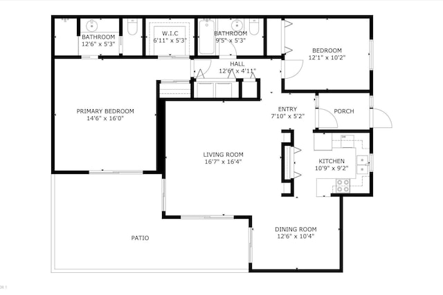 11 Meadows Dr, Boynton Beach, FL 33436 - property floor plan