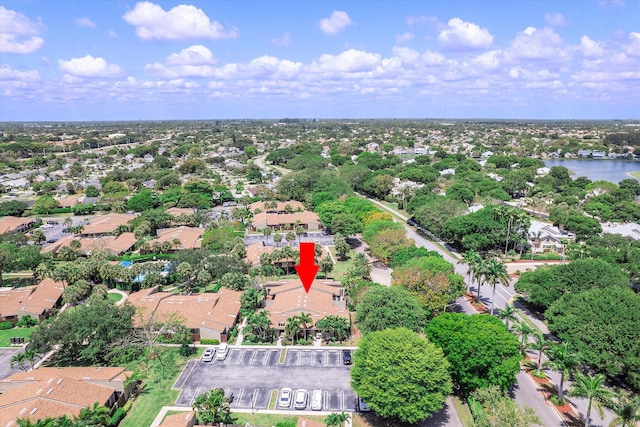 11 Meadows Dr, Boynton Beach, FL 33436 - aerial view of property and surrounding area with nearby suburban area