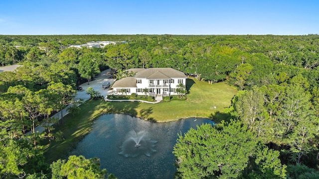 17736 103rd Ter N, Jupiter, FL 33478 - aerial view of property and surrounding area featuring a heavily wooded area and a nearby body of water