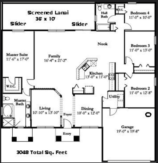 3925 SW Helmlinger St, Port Saint Lucie, FL 34953 - room layout