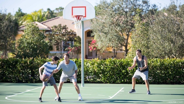 5211 SW Blue Daze Way, Palm City, FL 34990 - view of sport court with community basketball court