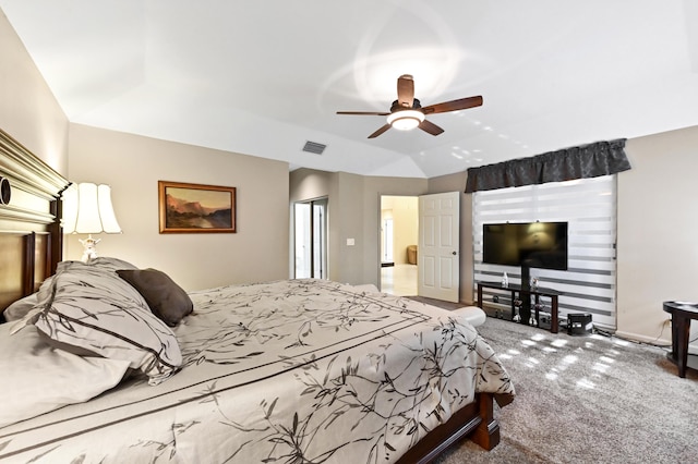 11683 Briarwood Cir Unit 4, Boynton Beach, FL 33437 - bedroom with carpet, ceiling fan, and a closet