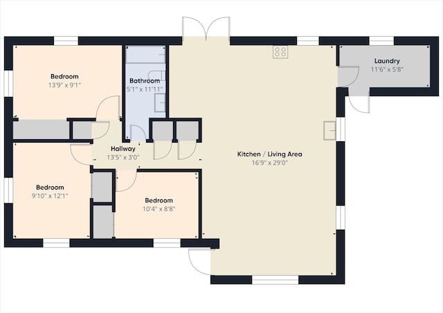 3307 SW 22nd St, Okeechobee, FL 34974 - property floor plan