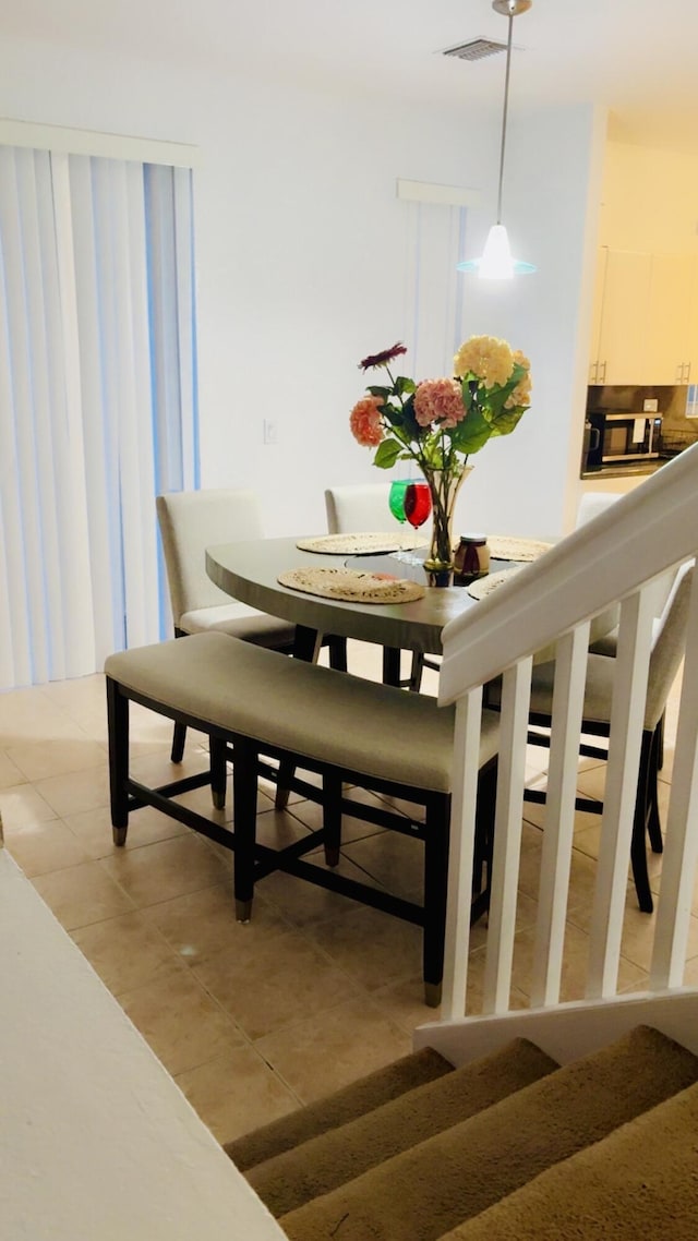 3608 Shoma Dr, Royal Palm Beach, FL 33414 - dining room featuring light tile patterned floors