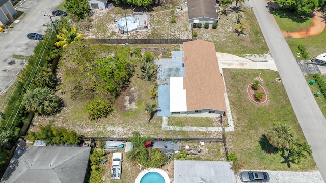aerial view of property's location