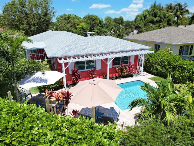 1001 N Lakeside Dr, Lake Worth Beach, FL 33460 - swimming pool with a patio
