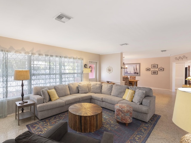 1001 N Lakeside Dr, Lake Worth Beach, FL 33460 - living room featuring plenty of natural light