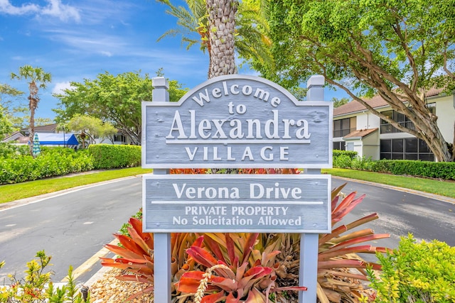5450 Verona Dr Unit L, Boynton Beach, FL 33437 - view of community / neighborhood sign