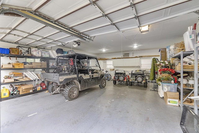32801 US Highway 441 N Unit 64, Okeechobee, FL 34972 - garage featuring a garage door opener